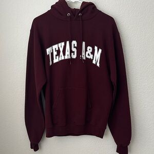 Texas A&M Hoodie, Classic style, Champion, Size Small